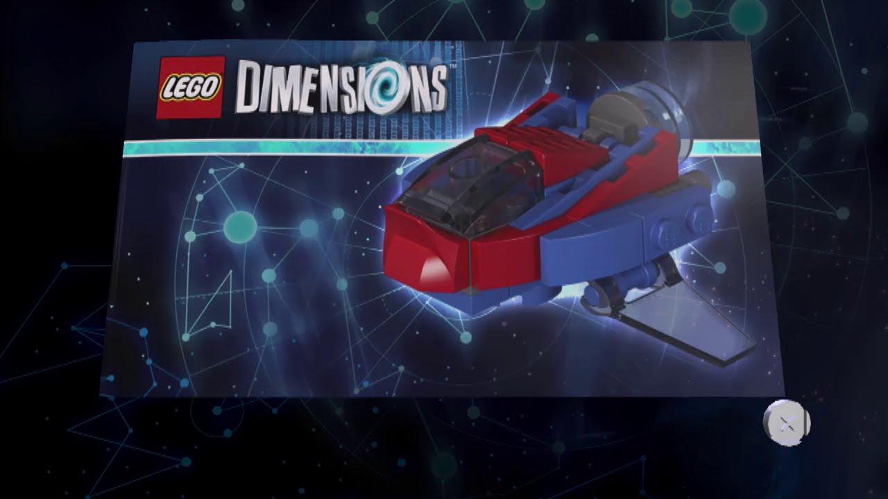 Lego Dimensions Superman Vehicle Instructions - Hover Pod, Krypton Striker, Super Stealth Pod
