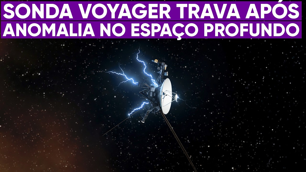 Anomalia trava a sonda Voyager no espaço