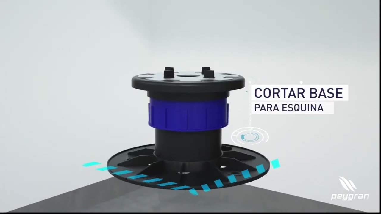 INSTALACIÓN de PEYGRAN PLOTS XSP, el pavimento elevado | BdB + Peygran