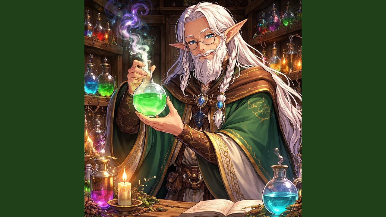 Bottles, Herbs, and Moonlight