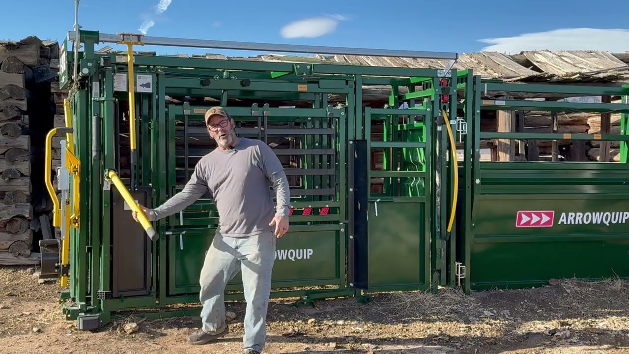 Arrowquip Q Catch 74 Squeeze Chute Review | Best Cattle Handling Equipment?