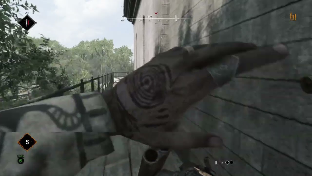 I eliminated three hunters at the same time! (solovstrios)