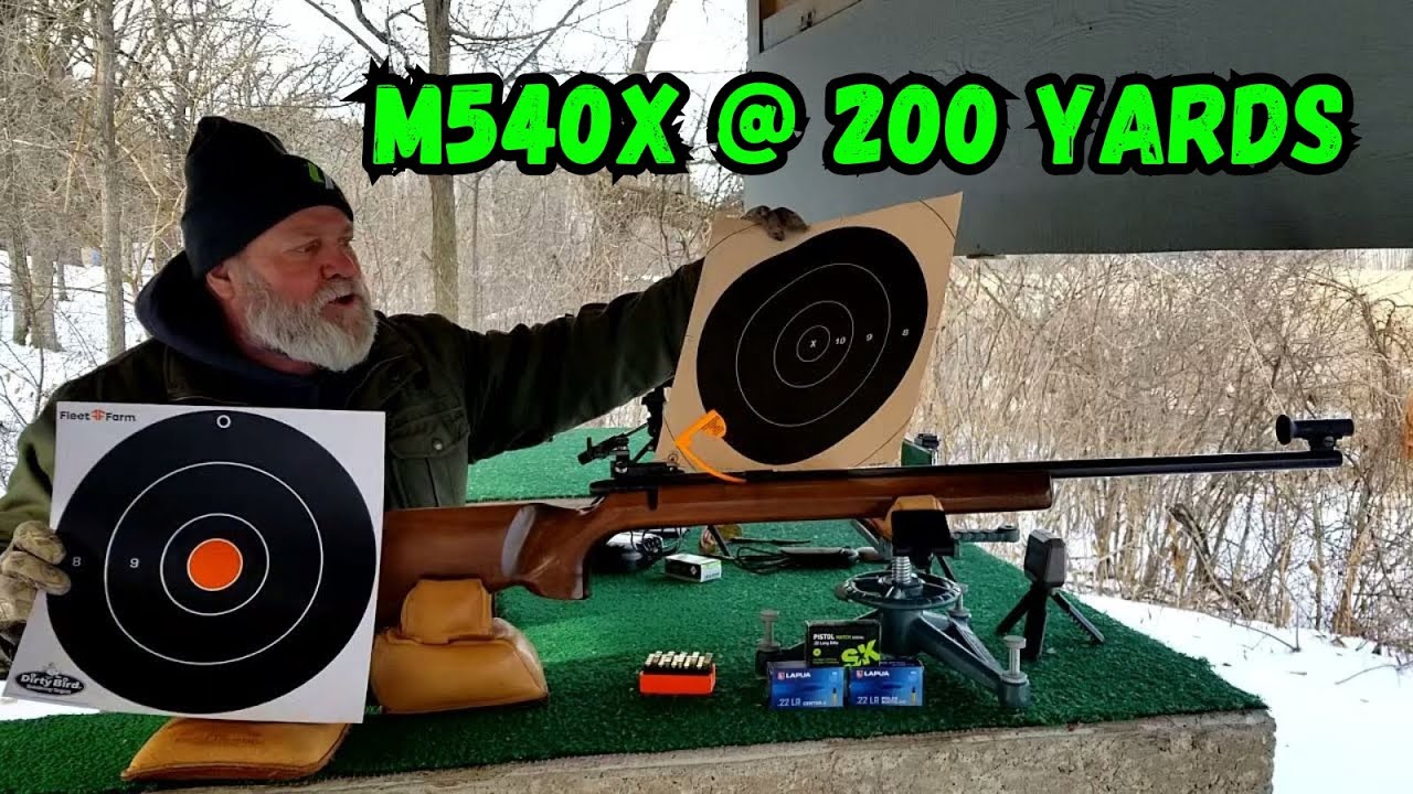 M540X на 200 ярдах