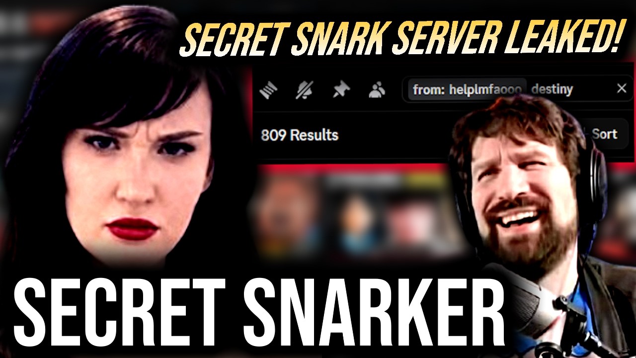 Kelly Jean's SECRET SNARK SERVER EXPOSED - Debate vs Destiny Gets WILD