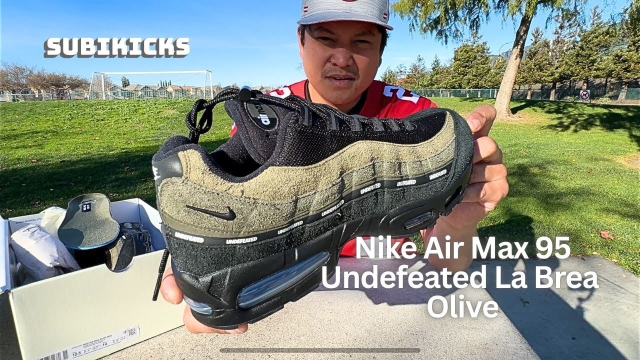 Nike Air Max 95 Undefeated La Brea Olive
