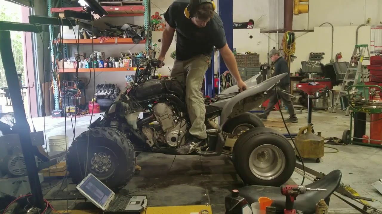 2015 + Raptor 700 Single Exhaust vs Dual Pipe Shootout EHS Racing Tuner vs PCV Empire Exhaust