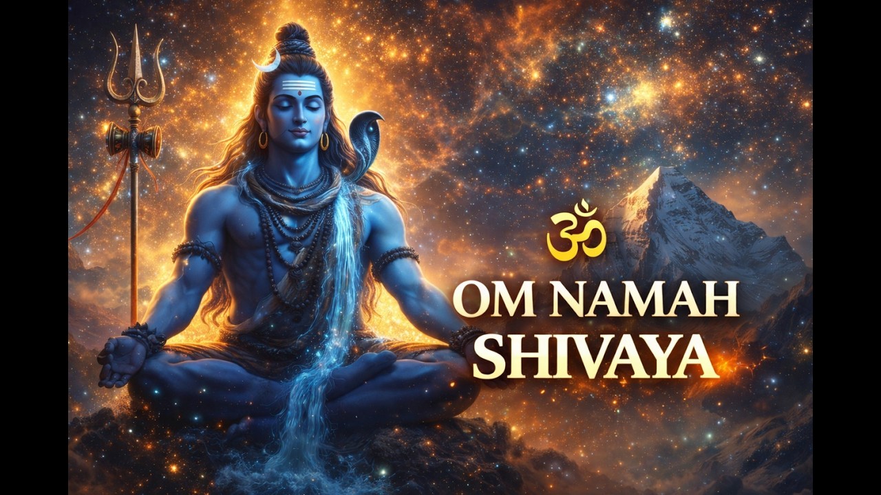 Shiva Panchakshara Stotram 🕉️ | Om Namah Shivaya | Powerful Shiva Meditation #omnamahshivaya