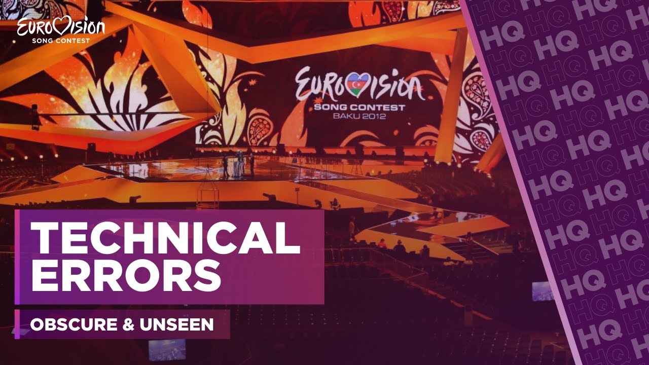 Obscure & Unseen Technical Errors at Eurovision | Everything That Went Wrong Series