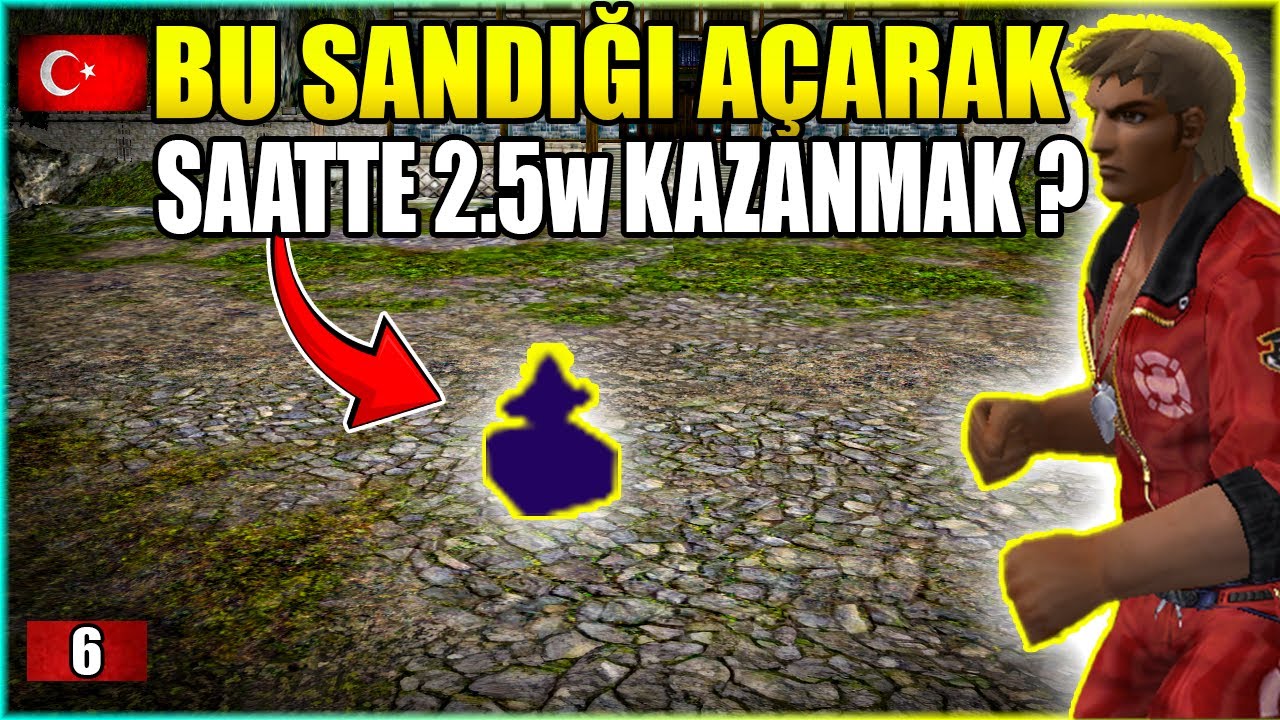 BU SANDIĞI AÇARAK SAATTE 2.5w+ KAZANMAK? Epsiz Yardımsız Savaşçı #6 l Metin2 TR Ruby