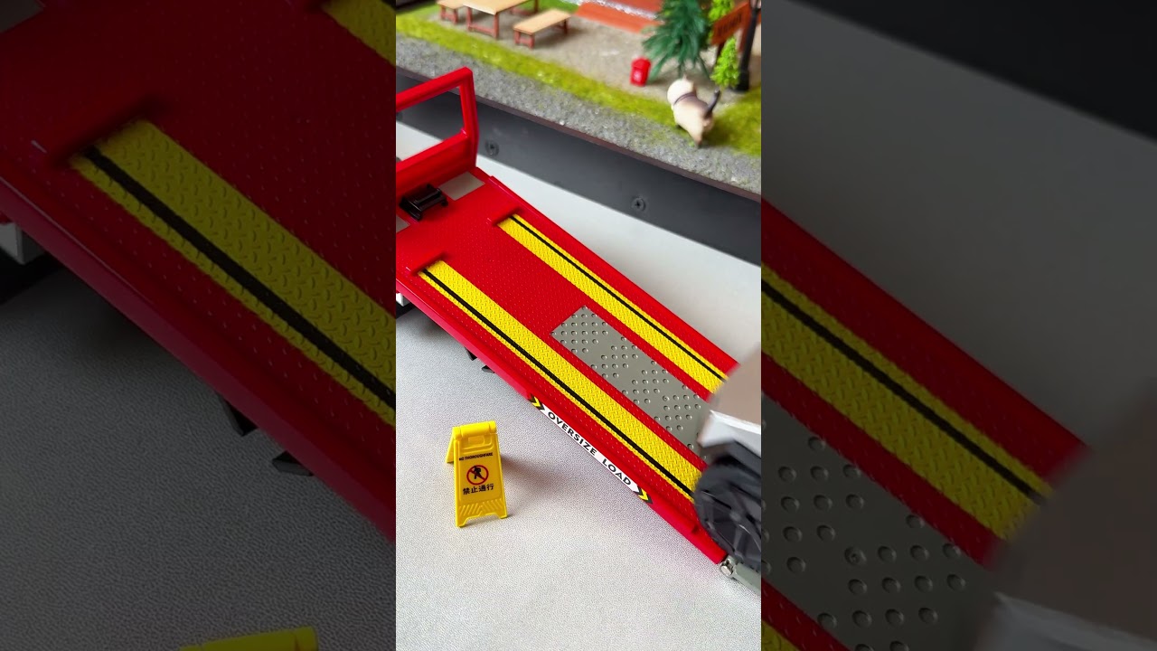 Tow Truck Diecast Model – Bringing Damaged Car for Repair! 