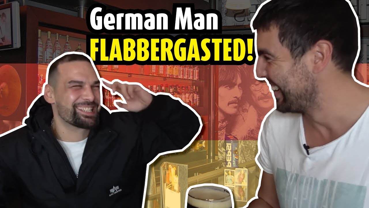 German man flabbergasted when I guess his home town (prank)