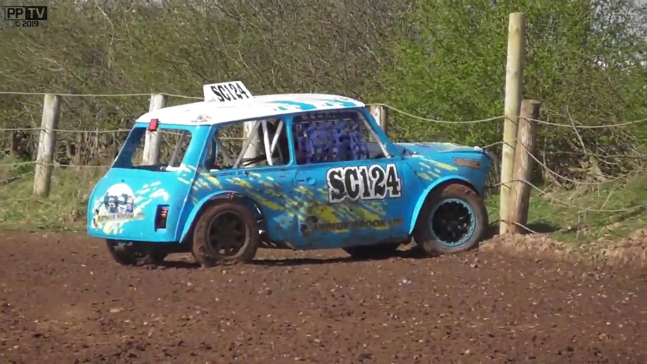 Autograss Crashes/Highlights, Oxton Raceway, Mick Wyld Memorial Meeting, 24/3/19