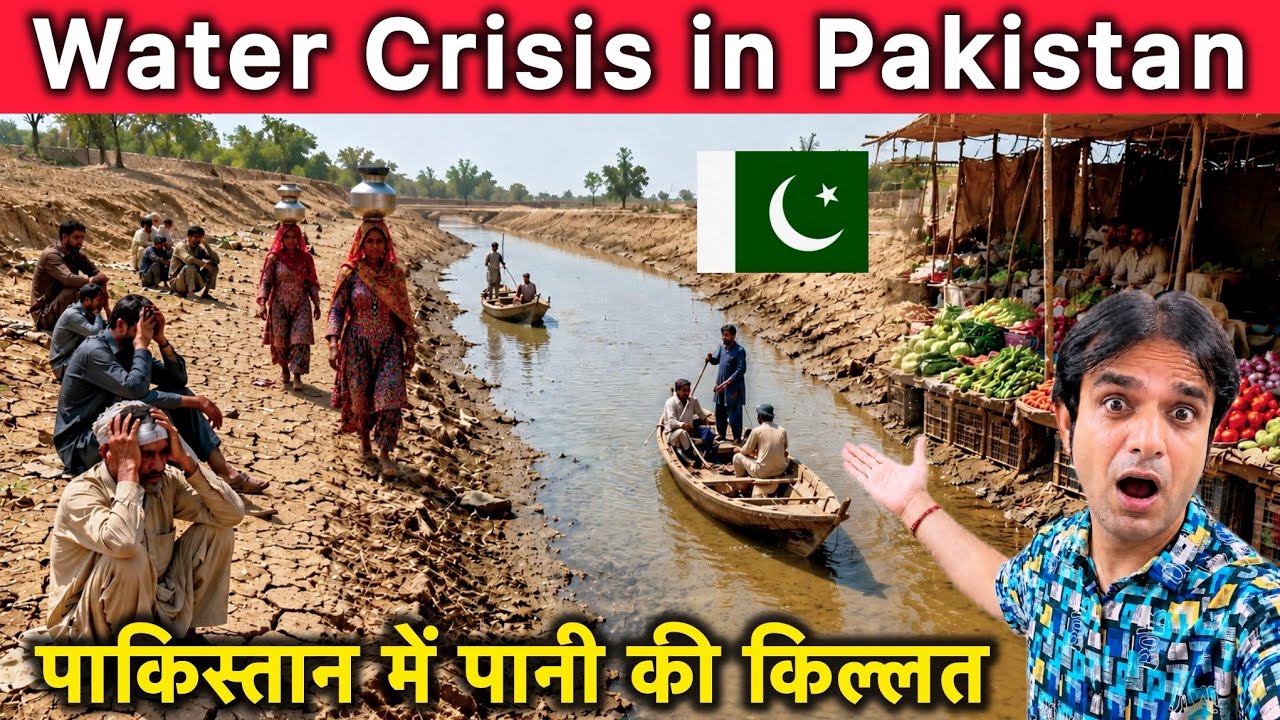 Water Crisis in Pakistan | Current Situation of the Indus River in Sindh 