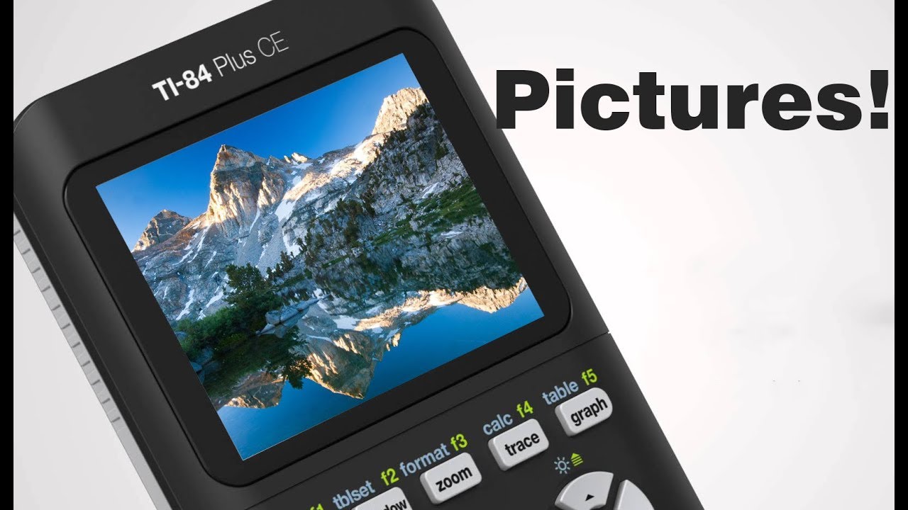 Как загрузить изображения на TI 84 Plus CE!