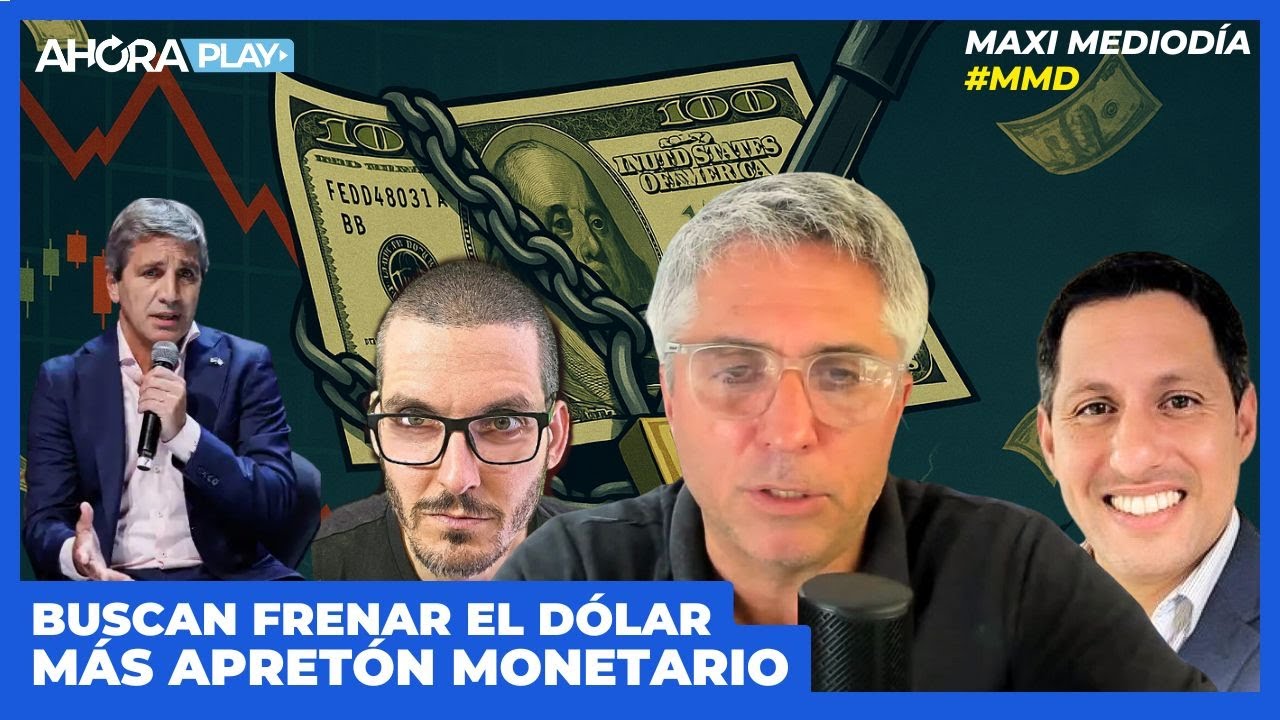 BUSCAN FRENAR EL D&Oacute;LAR COMO SEA. Se sum&oacute; Marina Dal Poggeto | Maxi Montenegro #maximediod&iacute;a