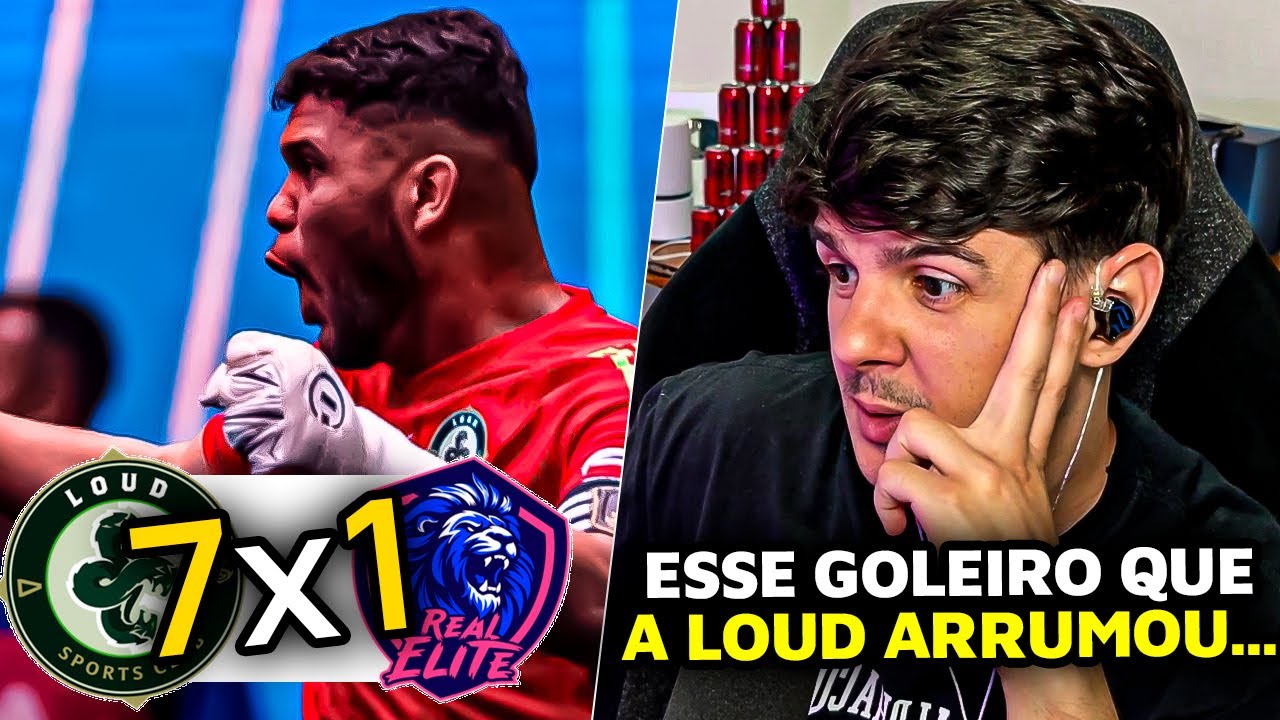 wardi REAGE À LOUD 7 X 1 REAL ELITE | KINGS LEAGUE BRASIL | 1ª RODADA DA KINGS CUP