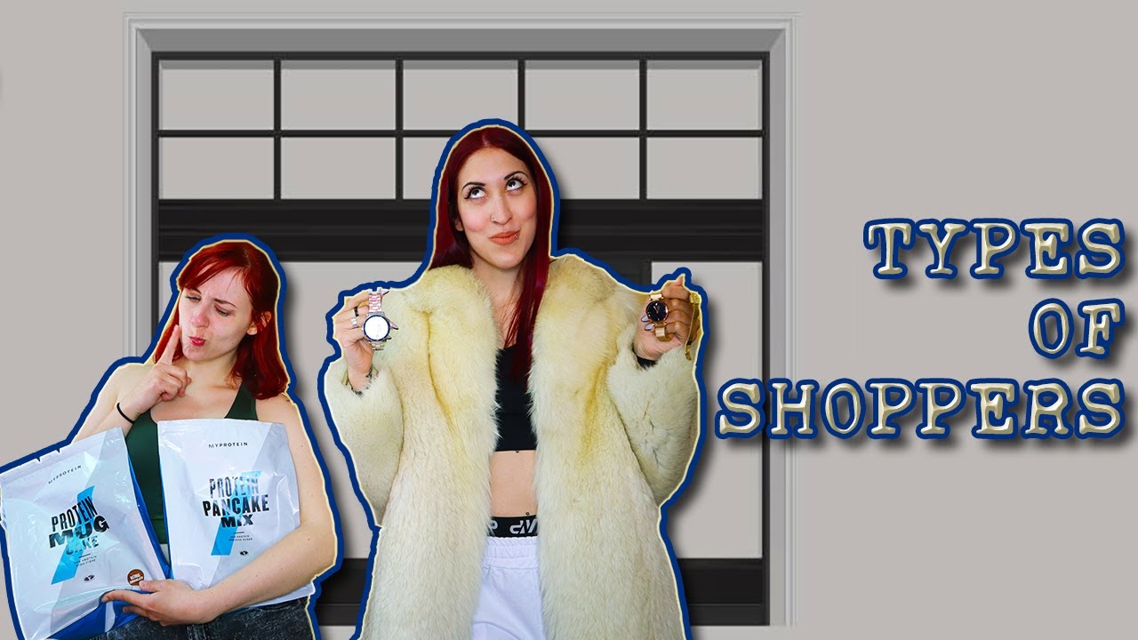 Τύποι ανθρώπων όταν ψωνίζουν| DoubleTroubleTube