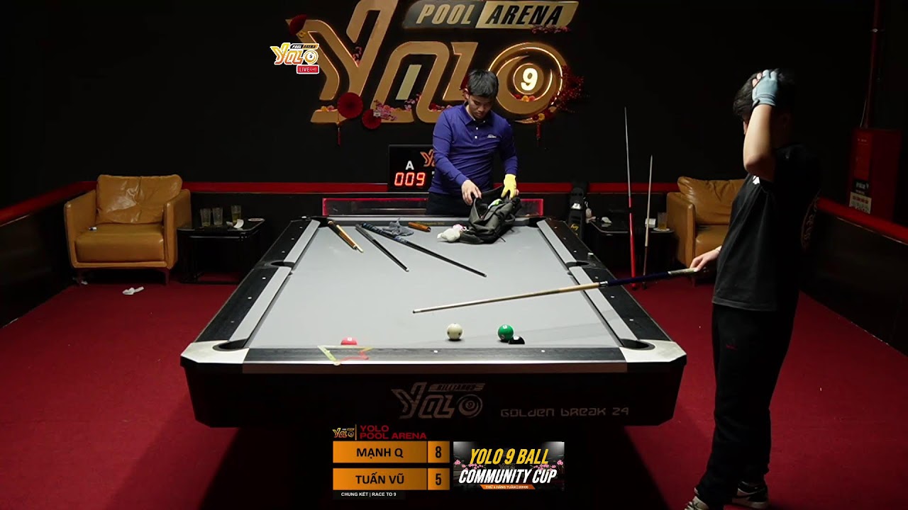 🔴 TRỰC TIẾP: TUẤN VŨ VS MẠNH Q🏆CHUNG KẾT - GIẢI YOLO 9 BALL COMMUNITY CUP G.H.I⏰ Ngày 08/02/2026