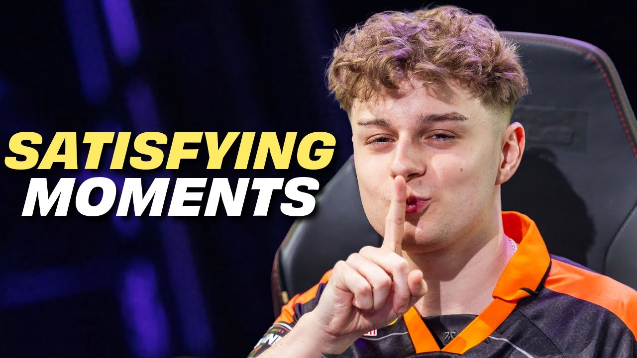 12 minutes of Valorant pros hitting most Satisfying Shots in VCT