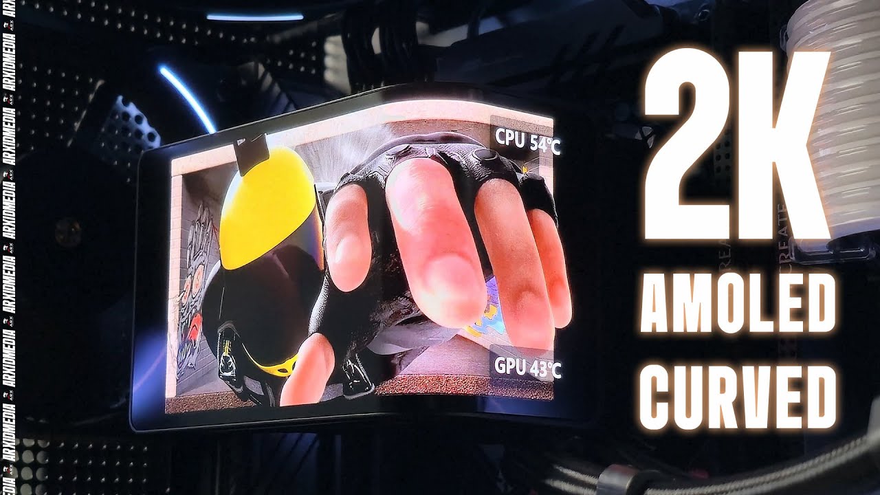Monitor Curved AMOLED 2K di AIO Liquid Cooler 360?! | Ft. THERMALRIGHT Wonder Vision 360 UB ARGB