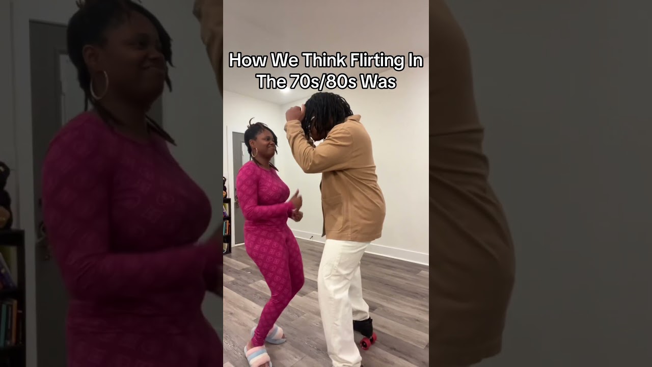 How flirting was in the 70s #comedy #couples #relationship #husbandwife #comedyvideo