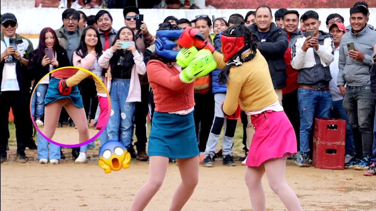 Se le vio todo 😱 Box de cutulitas Huamachuco en el cierre del carnaval 2024