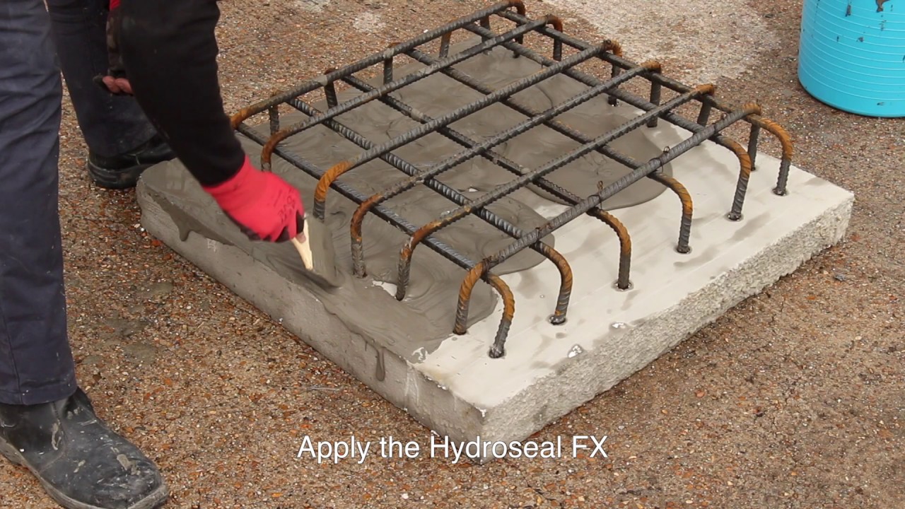 How to install Waterproofing around a pile cap using Premcrete Hydroseal FX and Maxiprufe plus