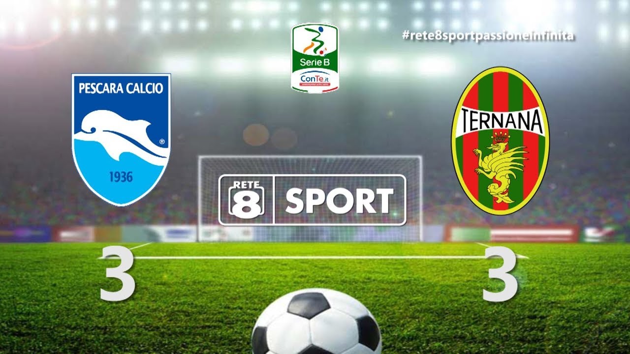 Pescara - Ternana 3-3