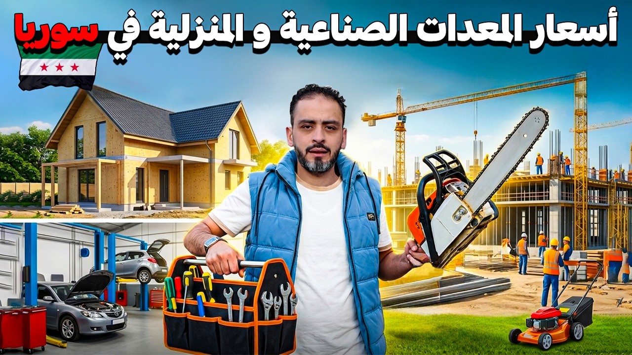جولة في سوق المعدات بدمشق 💸 العدة المنزلية 👨&zwj;🔧 الصناعية و الزراعية 🛠️ معدات السيارات 🚗