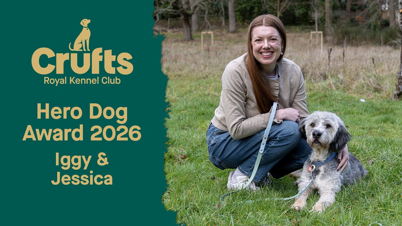 Iggy i Jessica | Pies Wspierający Bohater&oacute;w | Nagroda Royal Kennel Club Hero Dog Award 2026