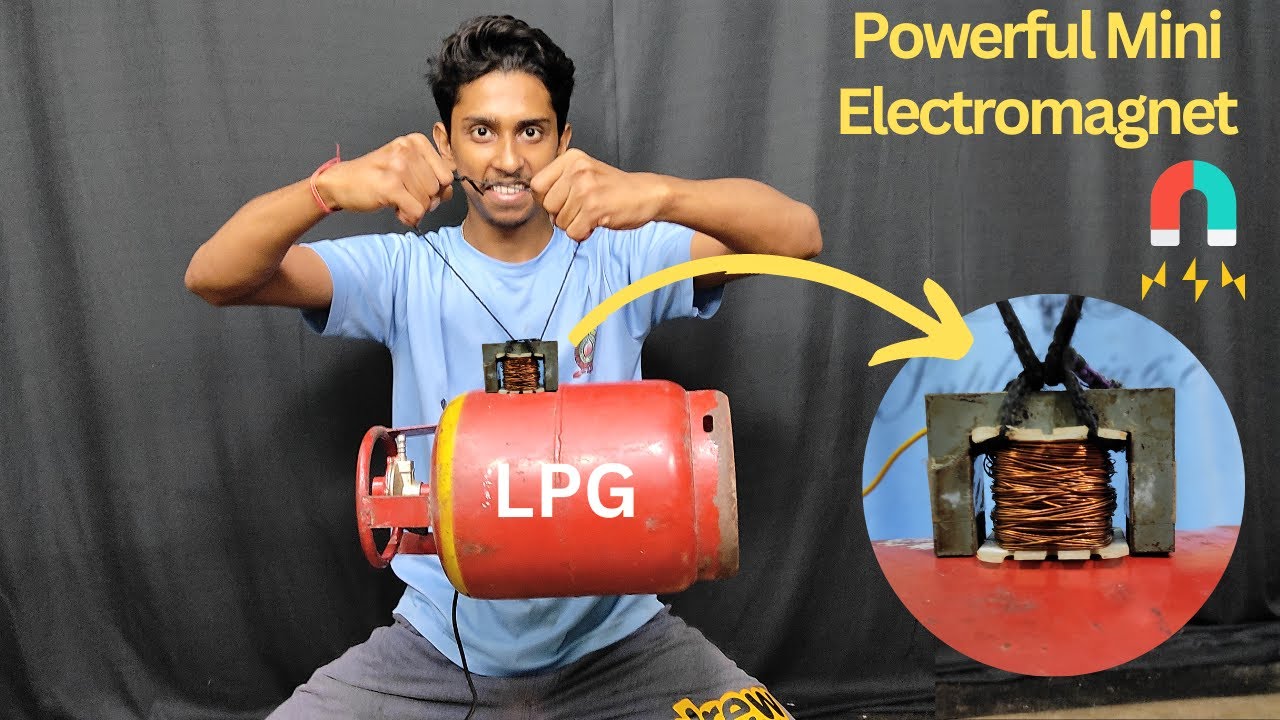 How To Make Electromagnet | Turn Any Transformer Into An Electromagnet
