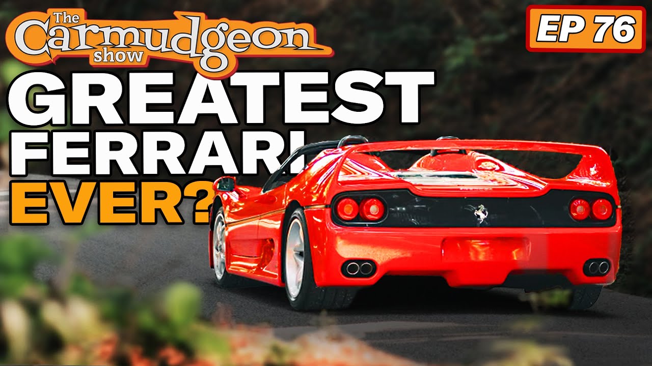 Лучшие дорожные автомобили Ferrari — шоу Carmudgeon с Камисой и Дереком из ISSIMI, эпизод 76