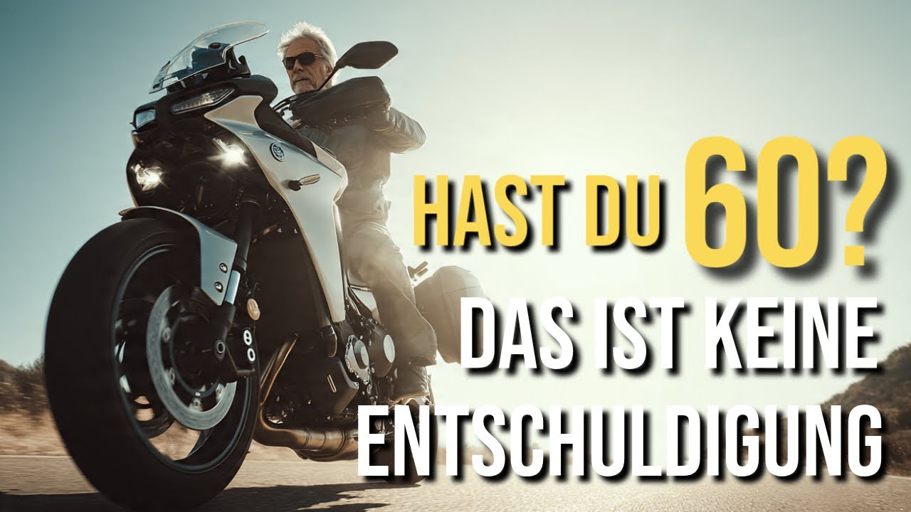Die BESTEN MOTORRÄDER für FAHRER über 60 | KOMFORT & KONTROLLE 🏍️