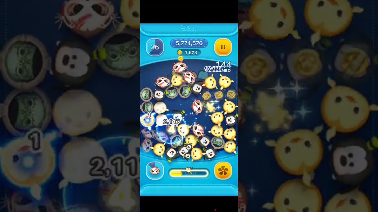 Kotu TsumTsum ~  SL5  Gameplay 《 15.4 Million Score 》