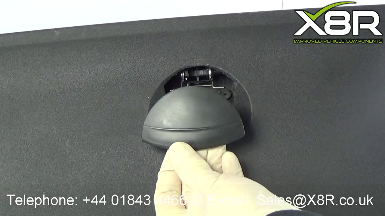 CITROËN C4 Glove Box Lid Handle Replacement Repair Fix Kit Black Reinforced Plastic