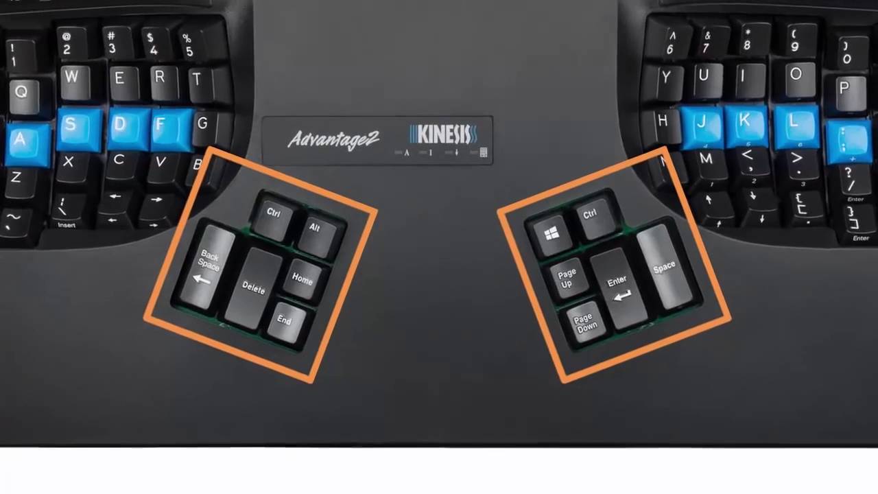 Kinesis Advantage2 Contoured Keyboard Features