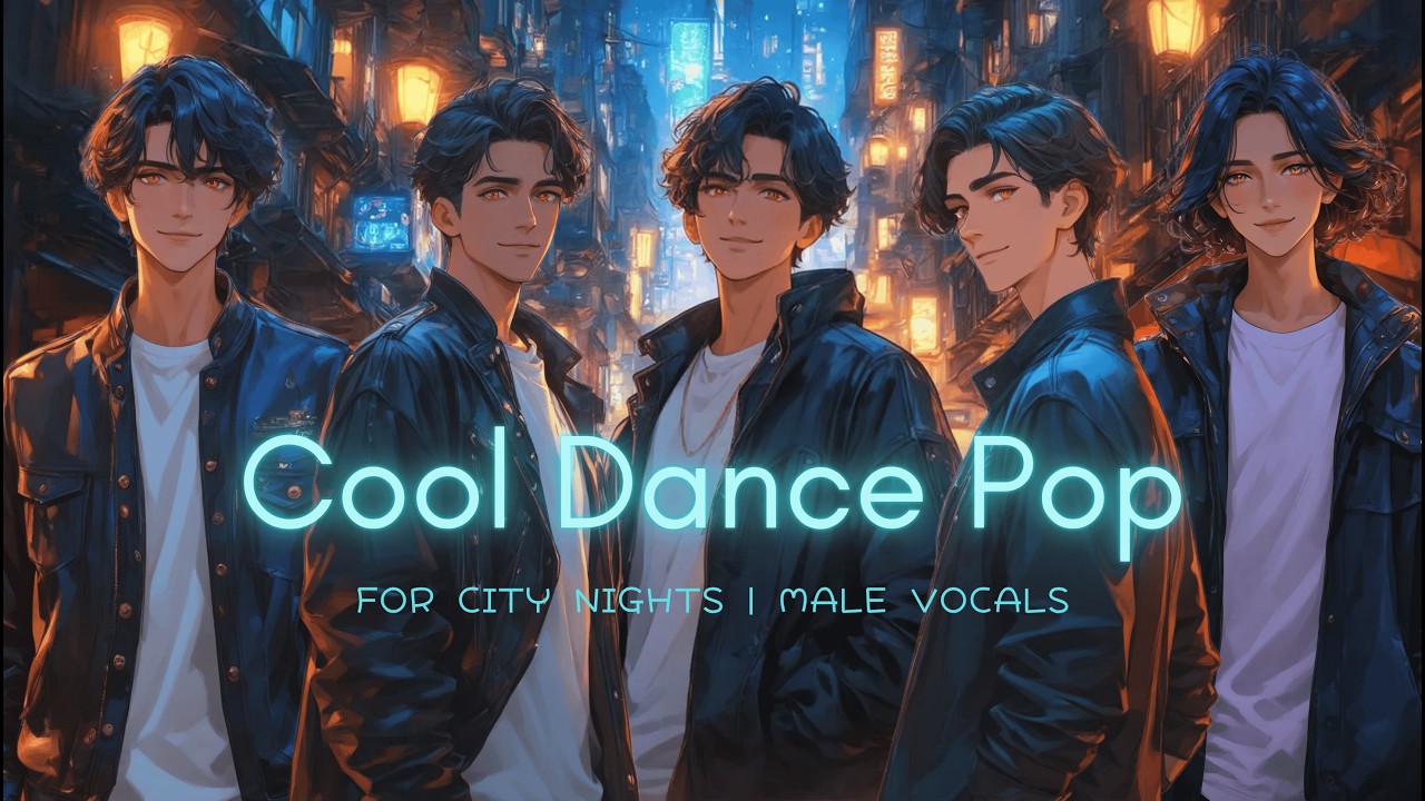 Cool Dance Pop for City Nights | Male Vocals