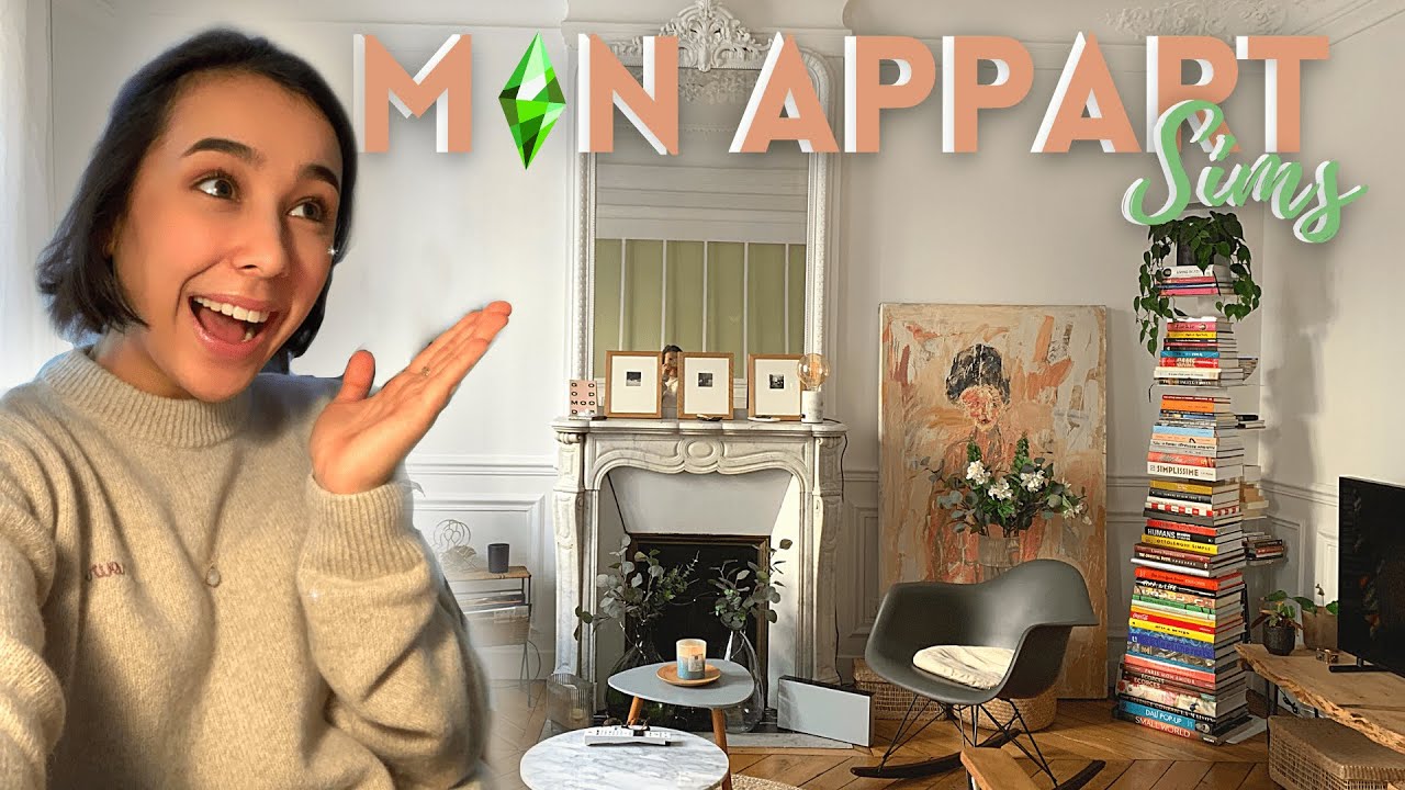 MON APPART DANS LES SIMS  😨 (c'est la cata)