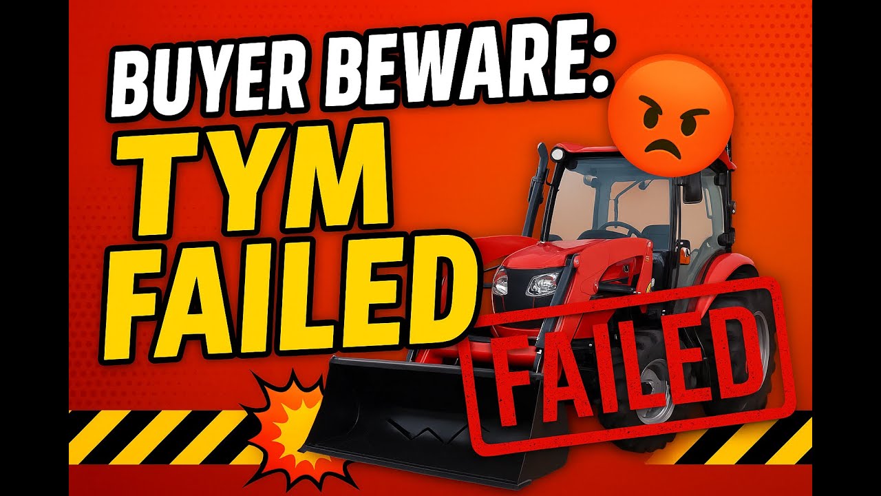 Buyer BEWARE TYM has completely failed me!