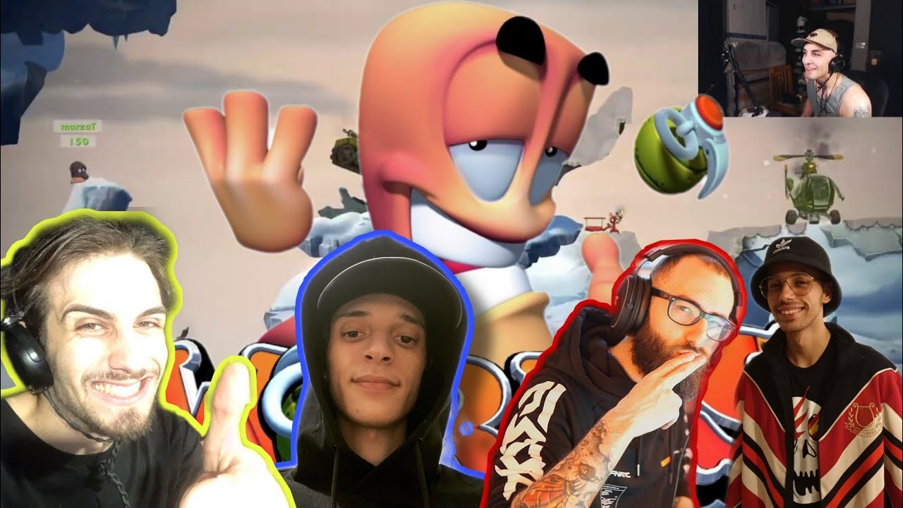 PARTITA ASSURDA DI WORMS TRA ZANO BLUR MARZA E FAZZ!