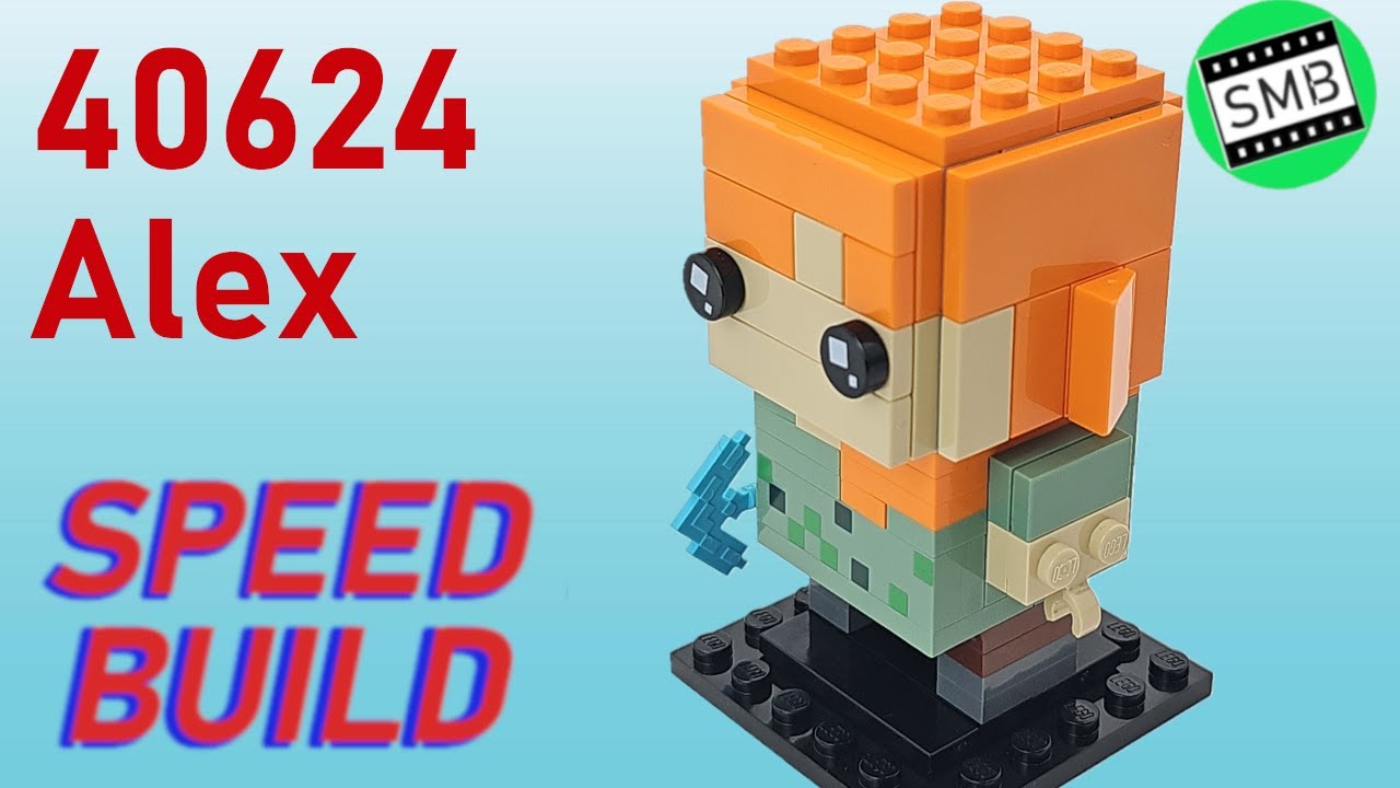 LEGO Minecraft 40624 - Alex *SPEED BUILD*