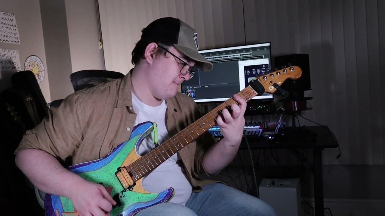 Ozzy Osbourne - Bark at the moon - Guitar cover/Tribute by Jacob Ralston.