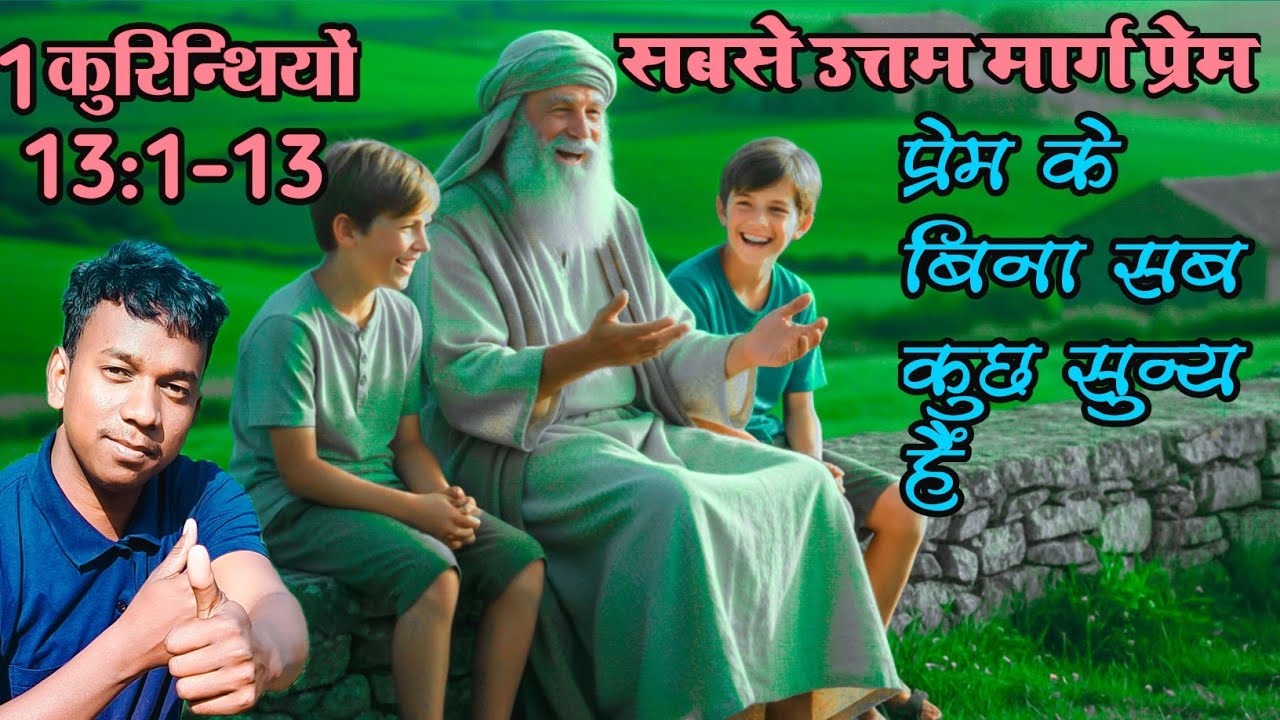 सबसे उतम मार्ग प्रेम 1कुरिन्थियों 13:1-13