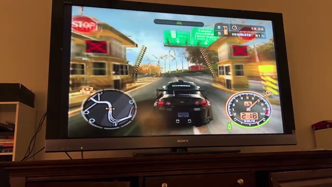 Need For Speed Most Wanted PS2 Tollbooth Time Trial Challenge 27 3:08.81 