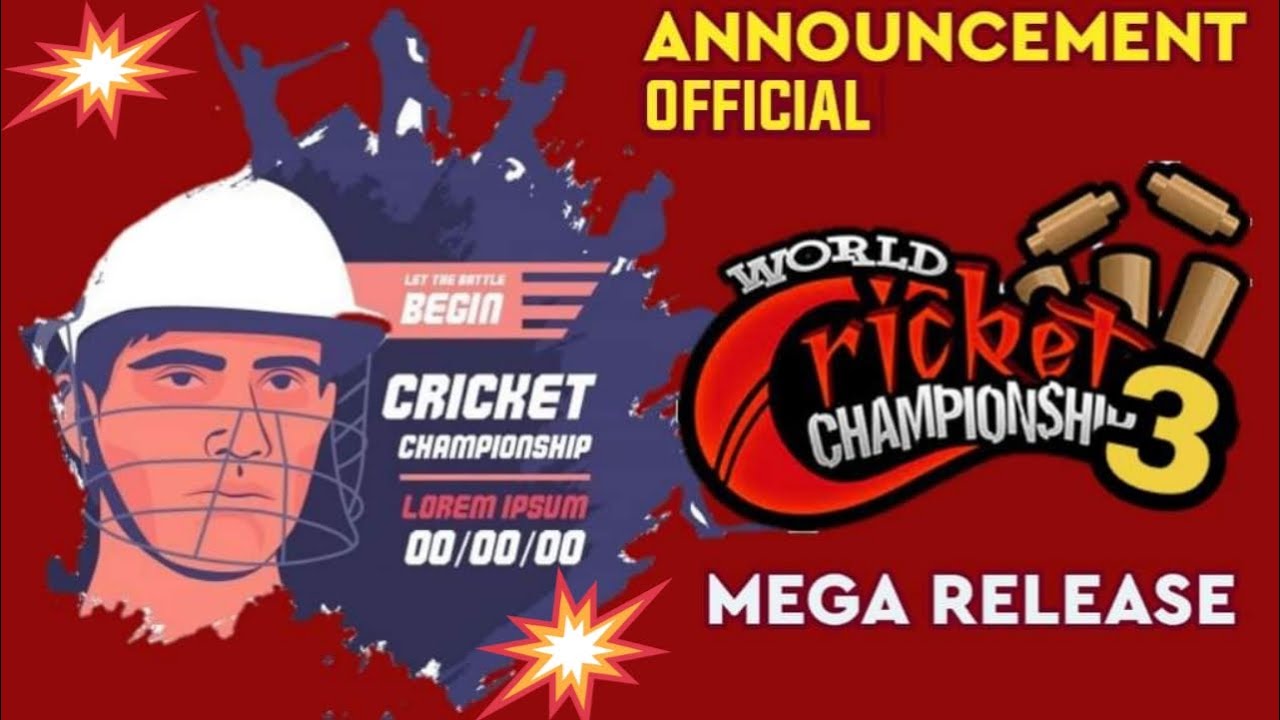 WCC 3  surprise BIG update release date on  confirm
