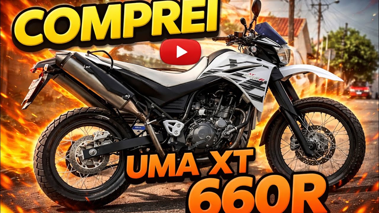 Comprei uma XT 660 ano 2015 😍