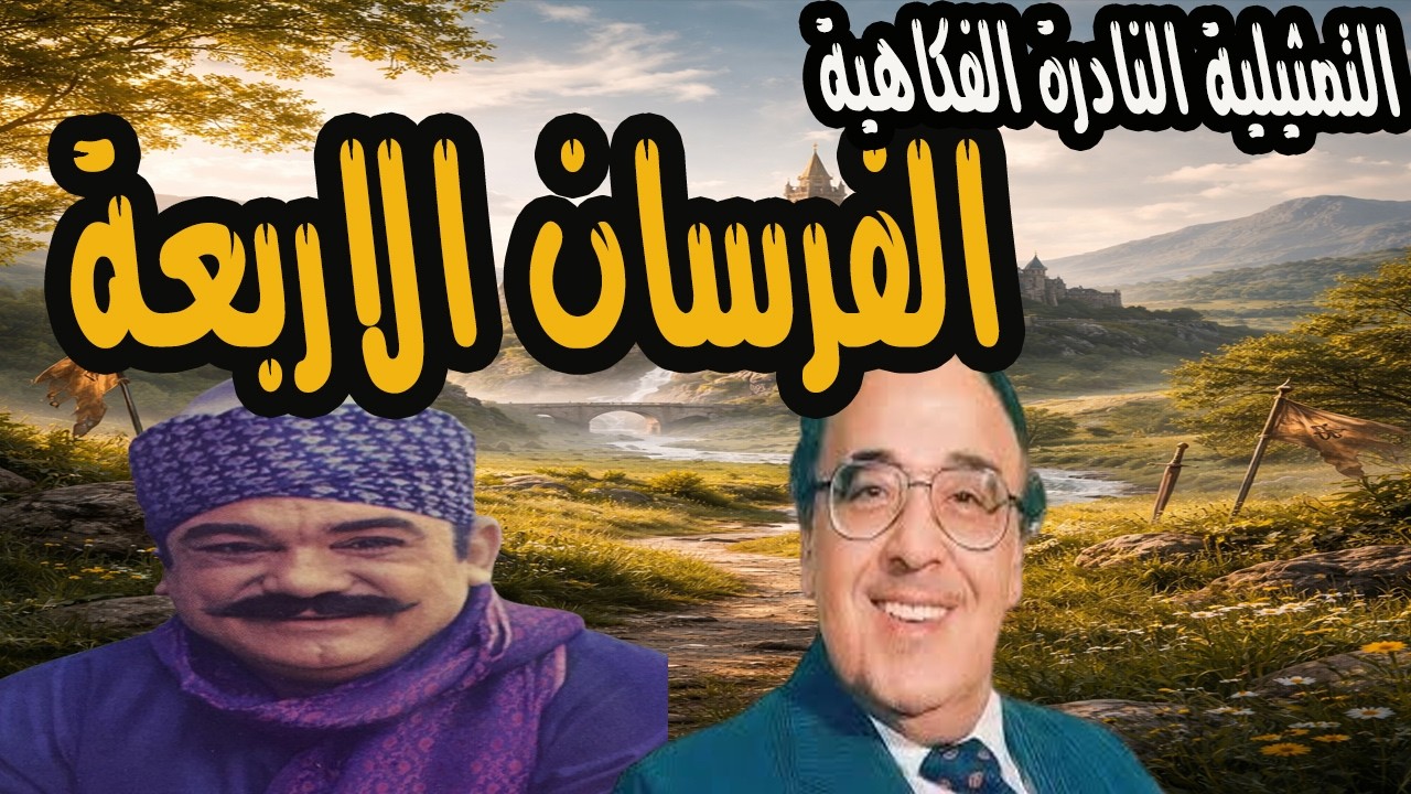 التمثيلية النادرة والفكاهية الفرسان الاربعة | محمد رضا وحسن مصطفي
