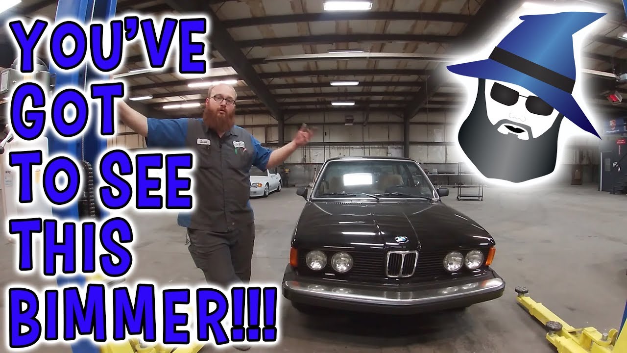The CAR WIZARD inspects Mint '78 BMW 320i