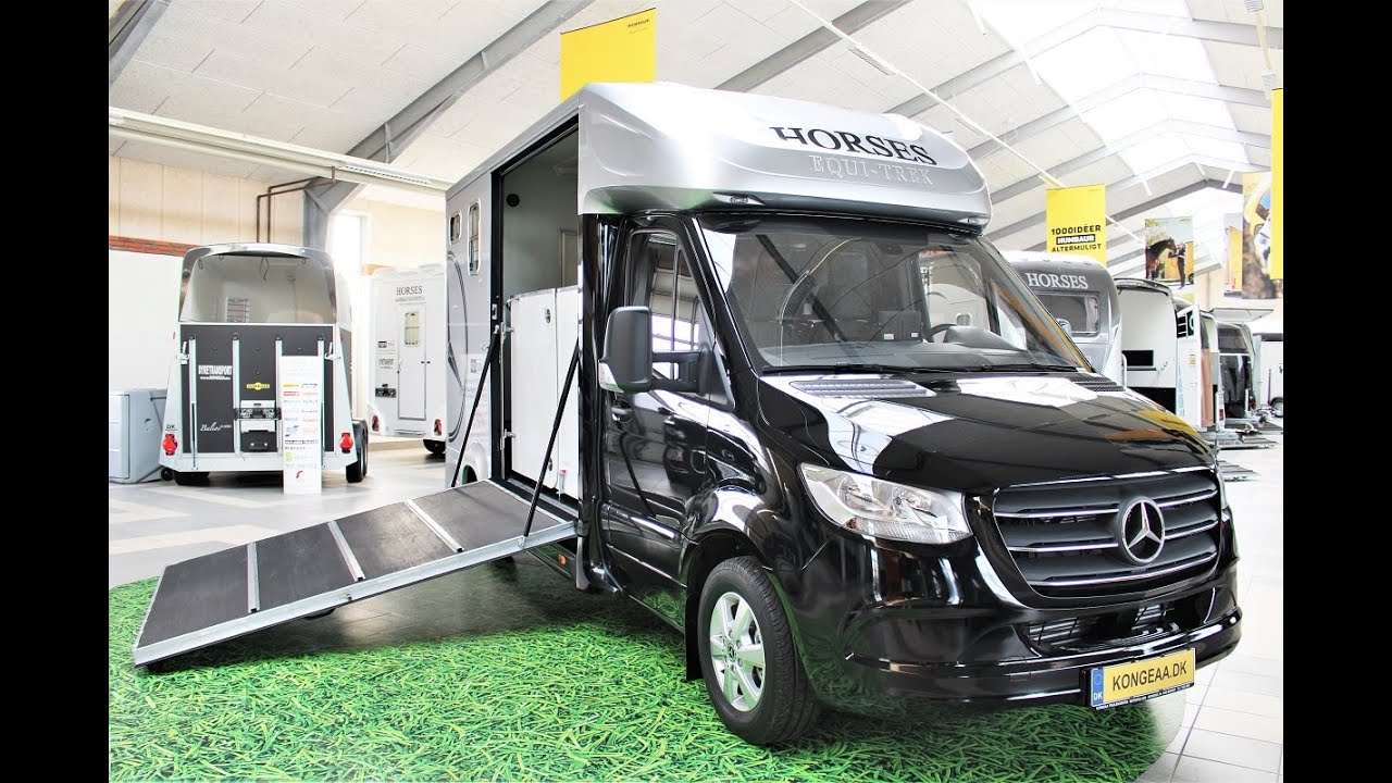 Equi-Trek Eclipse Excel 2,2 ltr. 140BHP Mercedes-Benz Sprinter hestransporter.