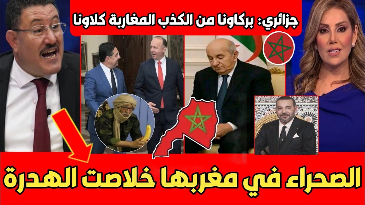 عاجل محلل جزائري يفجـ ـرها بالمباشر يجب محاسبة تبون وشنقريحة المغاربة كلاونا أمام العالم سـدات مدام